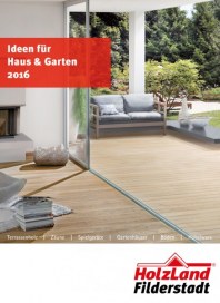HolzLand Filderstadt Ideen für Haus & Garten 2016 April 2016 KW13