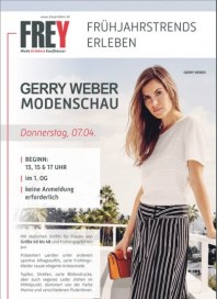 Frey Mode Frühjahrstrends erleben April 2016 KW14 Frey Mode Frühjahrstrends erleben April 2016 KW14
