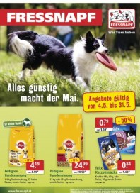 Fressnapf Alles für mein Tier Fressnapf Alles für mein Tier Angebote 04.05 - 31.05.2016 Mai 2016 KW1