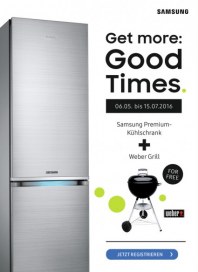 Samsung Get more: Good Times Mai 2016 KW18