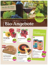 denns Biomarkt "Wir sind Bio" denns Biomarkt "Wir sind Bio" Angebote 22.06 - 05.