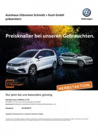 Volkswagen Preisknaller bei unseren Gebrauchten September 2016 KW37 3 Volkswagen Preisknaller bei unseren Gebrauchten September 2016 KW37 3