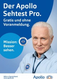 Apollo Optik Der Apollo Sehtest Pro September 2016 KW36 1 Apollo Optik Der Apollo Sehtest Pro September 2016 KW36 1