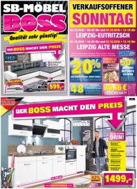 SB Möbel Boss Verkaufsoffener Sonntag September 2016 KW39