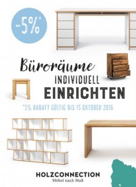 Holzconnection Büroräume individuell einrichten Oktober 2016 KW40