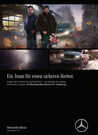 Mercedes-Benz Ein Team für einen sicheren Herbst Oktober 2016 KW43 Mercedes-Benz Ein Team für einen sicheren Herbst Oktober 2016 KW43