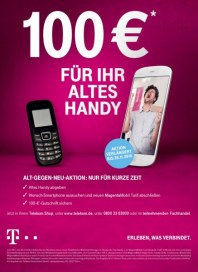 Telekom Shop 100€ für ihr altes Handy November 2016 KW46 1