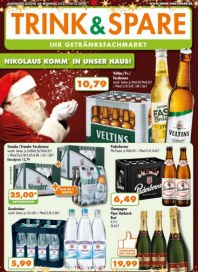 Trink und Spare Nikolaus, komm in unser Haus Dezember 2016 KW49