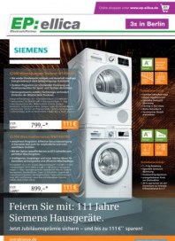 Electronic Partner (EP) 111 Jahre Siemens Hausgeräte Dezember 2016 KW50