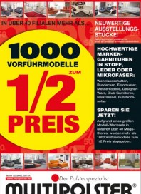 Multipolster 1000 Vorführmodelle zum 1/2 Preis Dezember 2016 KW52 1
