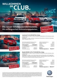 Volkswagen Willkommen im Club Januar 2017 KW01