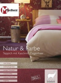 Mordhorst KG Natur & Farbe I Teppich mit Kaschmir-Ziegenhaar Februar 2017 KW08