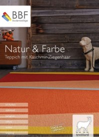 BBF Bodenbeläge GmbH Natur & Farbe I Teppich mit Kaschmir-Ziegenhaar Oktober 2017 KW41