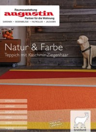 Raumausstattung Augustin Natur & Farbe I Teppich mit Kaschmir-Ziegenhaar Oktober 2017 KW41