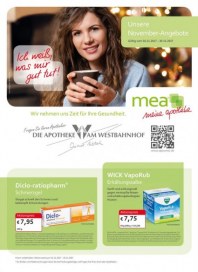 mea - meine apotheke Unsere November-Angebote November 2017 KW44 17 mea - meine apotheke Unsere November-Angebote November 2017 KW44 17