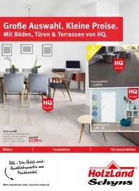 Holzland Schyns Große Auswahl, kleine Preise. Mit Böden, Türen und Terrassen von HQ November 2017 KW