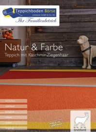 Littmann GmbH & Co.KG Teppichboden Börse Natur & Farbe I Teppich mit Kaschmir-Ziegenhaar Oktober 201