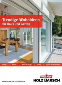 HolzLand Barsch Trendige Wohnideen für Haus und Garten Mai 2017 KW19
