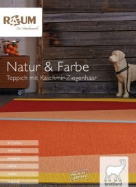 Raum Jan Sterck GmbH Natur & Farbe I Teppich mit Kaschmir-Ziegenhaar Oktober 2017 KW41