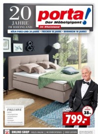 porta Aktion 20 Jahre im Rheinland November 2017 KW46 porta Aktion 20 Jahre im Rheinland November 2017 KW46