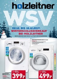 Holzleitner Winterschlussverkauf Dezember 2017 KW49