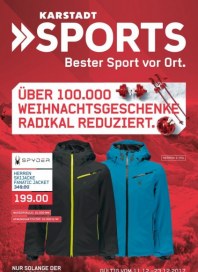 Karstadt Sports ÜBER 100.000 WEIHNACHTSGESCHENKE RADIKAL REDUZIERT Dezember 2017 KW50