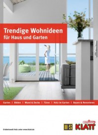 HolzLand Klatt Trendige Wohnideen für Haus und Garten Januar 2018 KW01