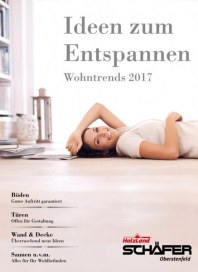 HolzLand Schäfer Ideen zum Entspannen - Wohntrends 2017 Januar 2018 KW01 HolzLand Schäfer Ideen zum Entspannen - Wohntrends 2017 Januar 2018 KW01