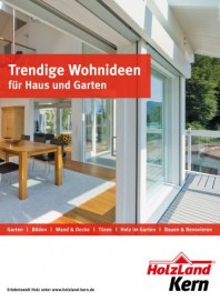 Holzland Kern Trendige Wohnideen für Haus und Garten März 2018 KW11