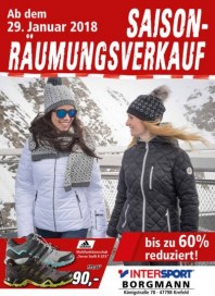 Intersport Saison-Räumungsverkauf Januar 2018 KW04 Intersport Saison-Räumungsverkauf Januar 2018 KW04