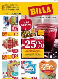 Billa Billa (KW49) November 2018 KW48 Billa Billa (KW49) November 2018 KW48