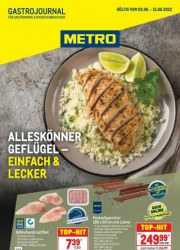 Metro Cash & Carry Metro (Zukünftig GastroJournal 02.06.2022 - 15.06.2022) Juni 2022 KW22
