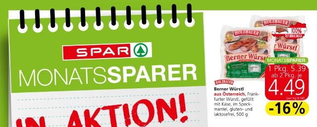 SPAR Spar (spar-monatssparer-kw12) März 2023 KW12