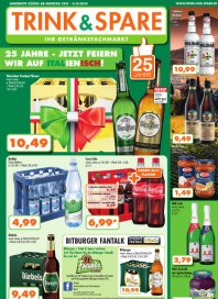 Trink & Spare Trink & Spare Prospekt KW40 September 2014 KW40 Trink & Spare Trink & Spare Prospekt KW40 September 2014 KW40