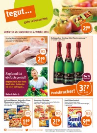 tegut tegut Prospekt KW 40 September 2015 KW40 tegut tegut Prospekt KW 40 September 2015 KW40