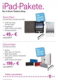 Telekom Shop iPAD Pakete März 2012 KW13