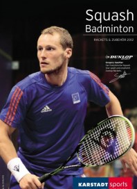 KARSTADT Squash & Badminton Oktober 2011 KW41 KARSTADT Squash & Badminton Oktober 2011 KW41