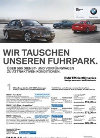 BMW AG Niederlassung Stuttgart Wir tauschen unseren Fuhrpark März 2012 KW12